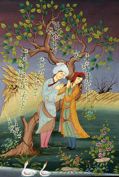Laila And Majnu by Unknown Artist, India
